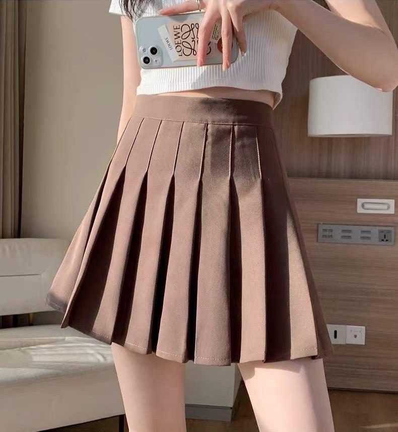 Falda Corta Plisada