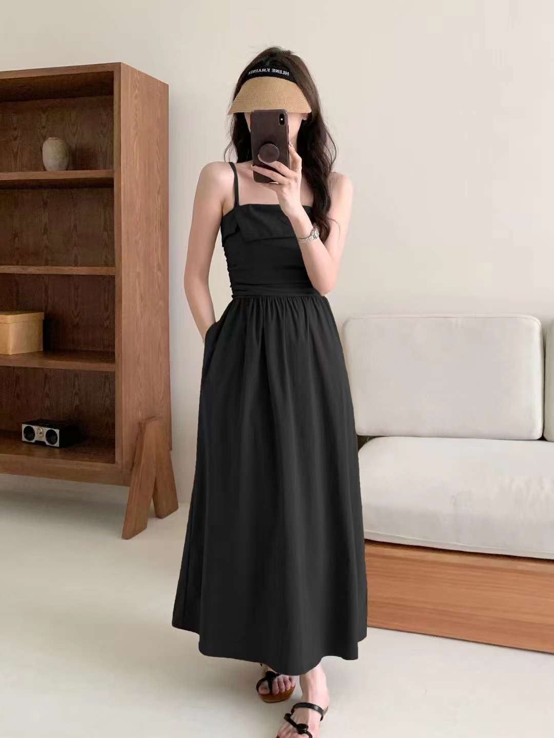 Vestido Estilo Sencillo, Sin/Con Tirante